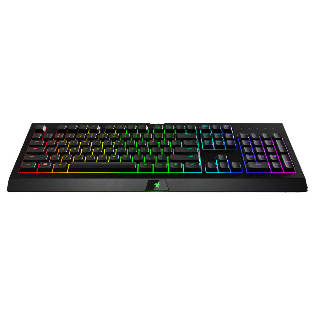 Teclado Gamer Razer Cynosa Lite RGB, Membrana, USB, Razer Chroma, Layout US ANSI, Preto, Resistente a Respingos, Preto