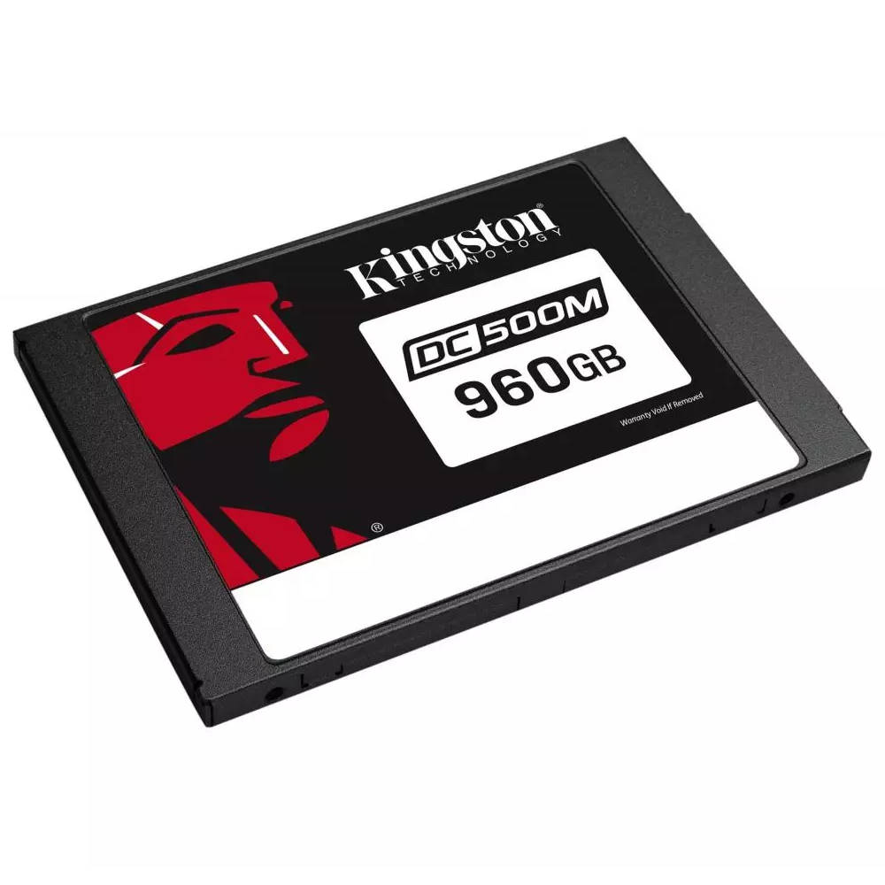 SSD Kingston Servidor DC500M 960GB SATA 6.0Gb/s SFF 2,5" SEDC500M/960G, Gravação até 520 MB/s, Leitura até 555 MB/s