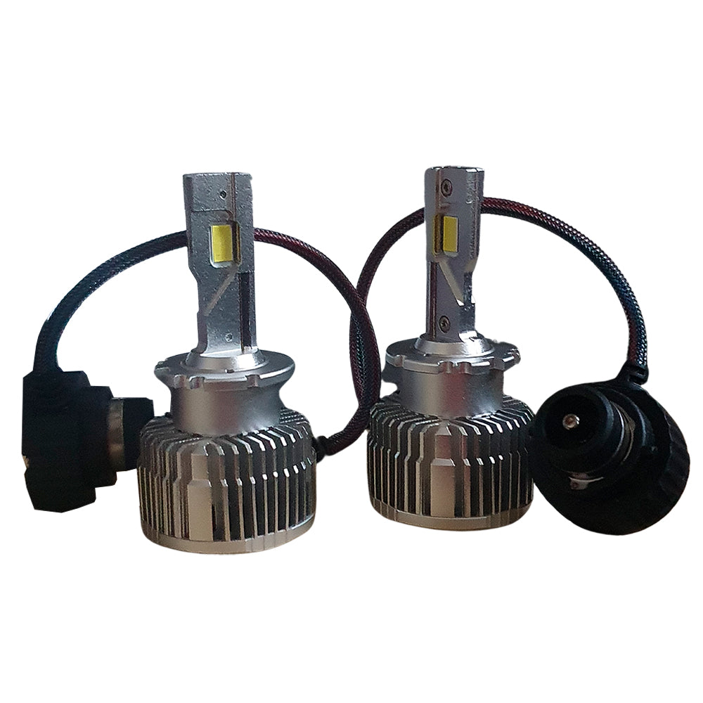 Kit Farol LED D2S D2R, Alto Brilho Com Conversão LossLess, Lampada Xenon, 6000K - OEMHIDS