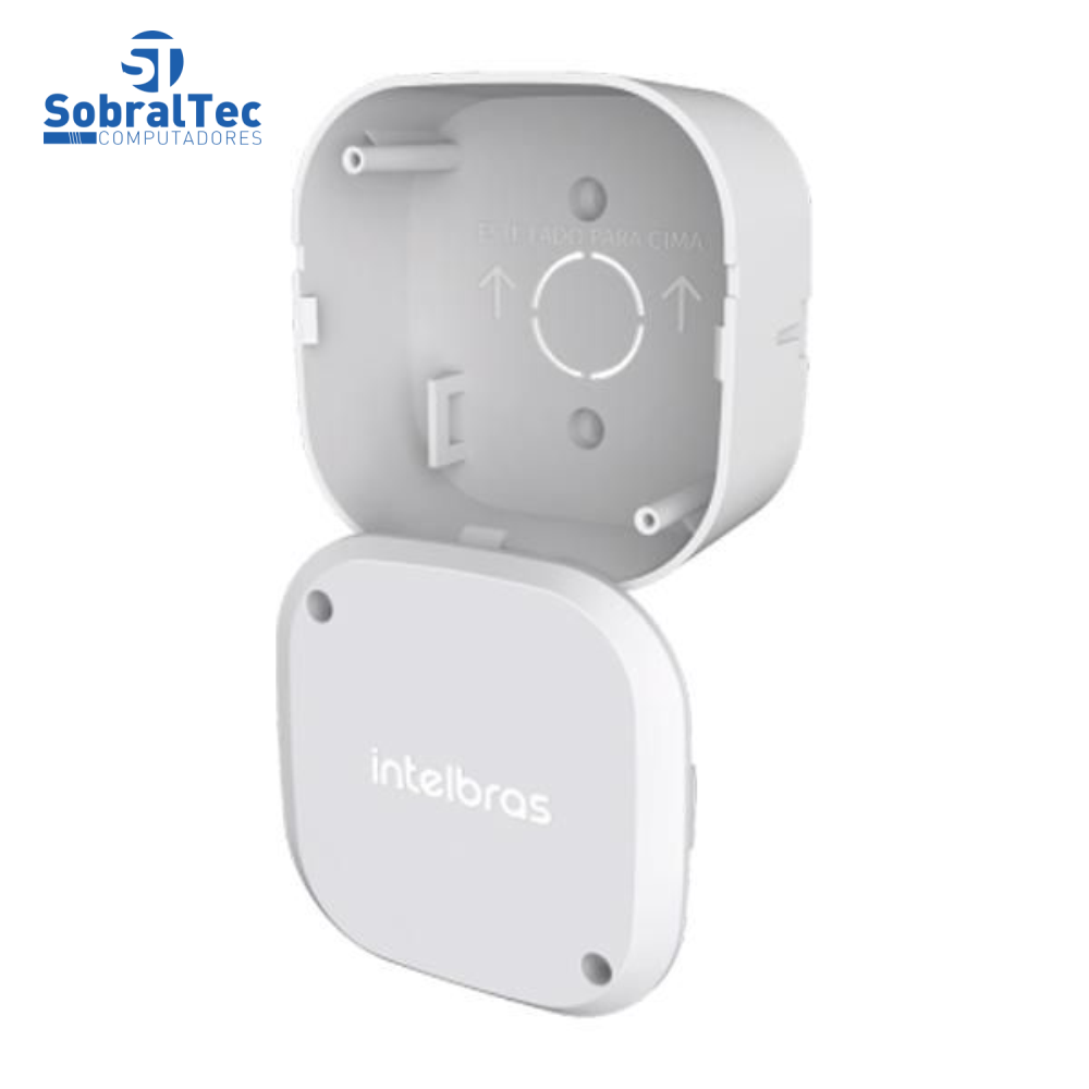 Caixa De Passagem Intelbras Para Cameras Vbox 1100e Seg Cftv