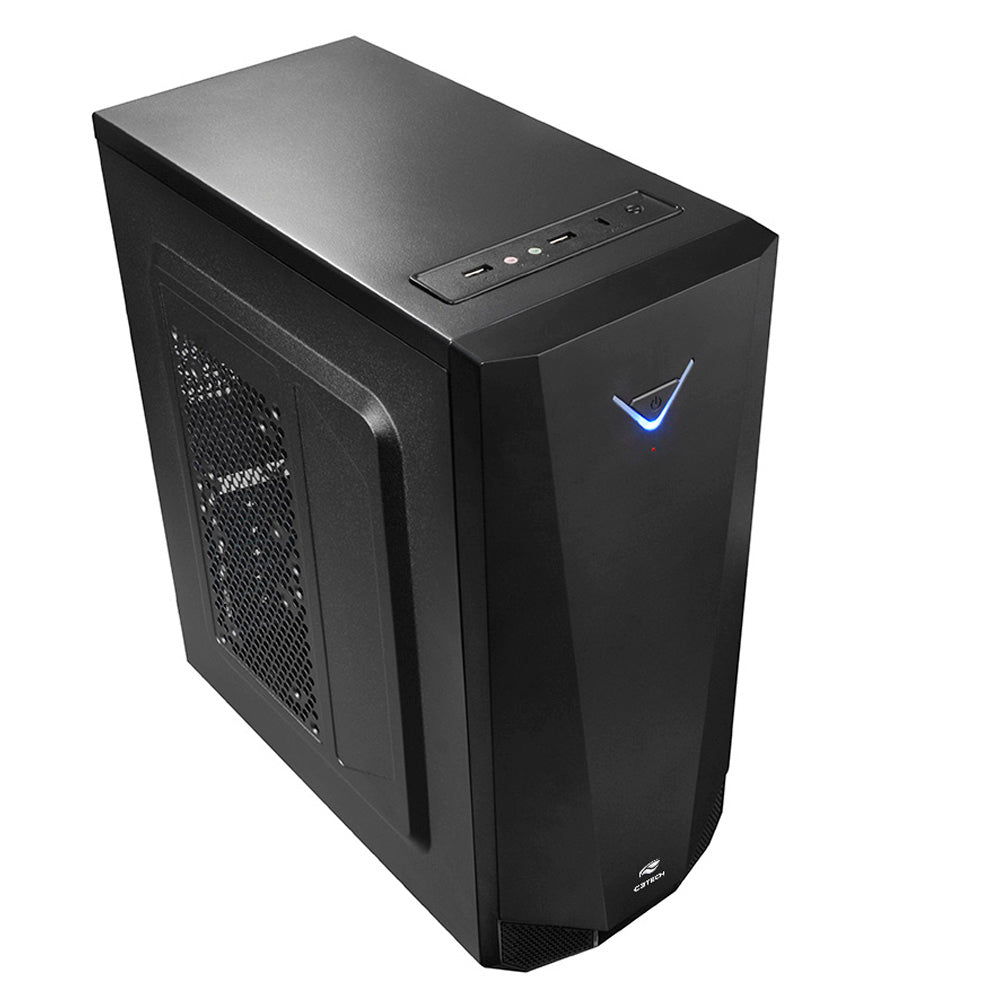 Gabinete Gamer Mid Tower MT-G80BK S/Fonte C3Tech