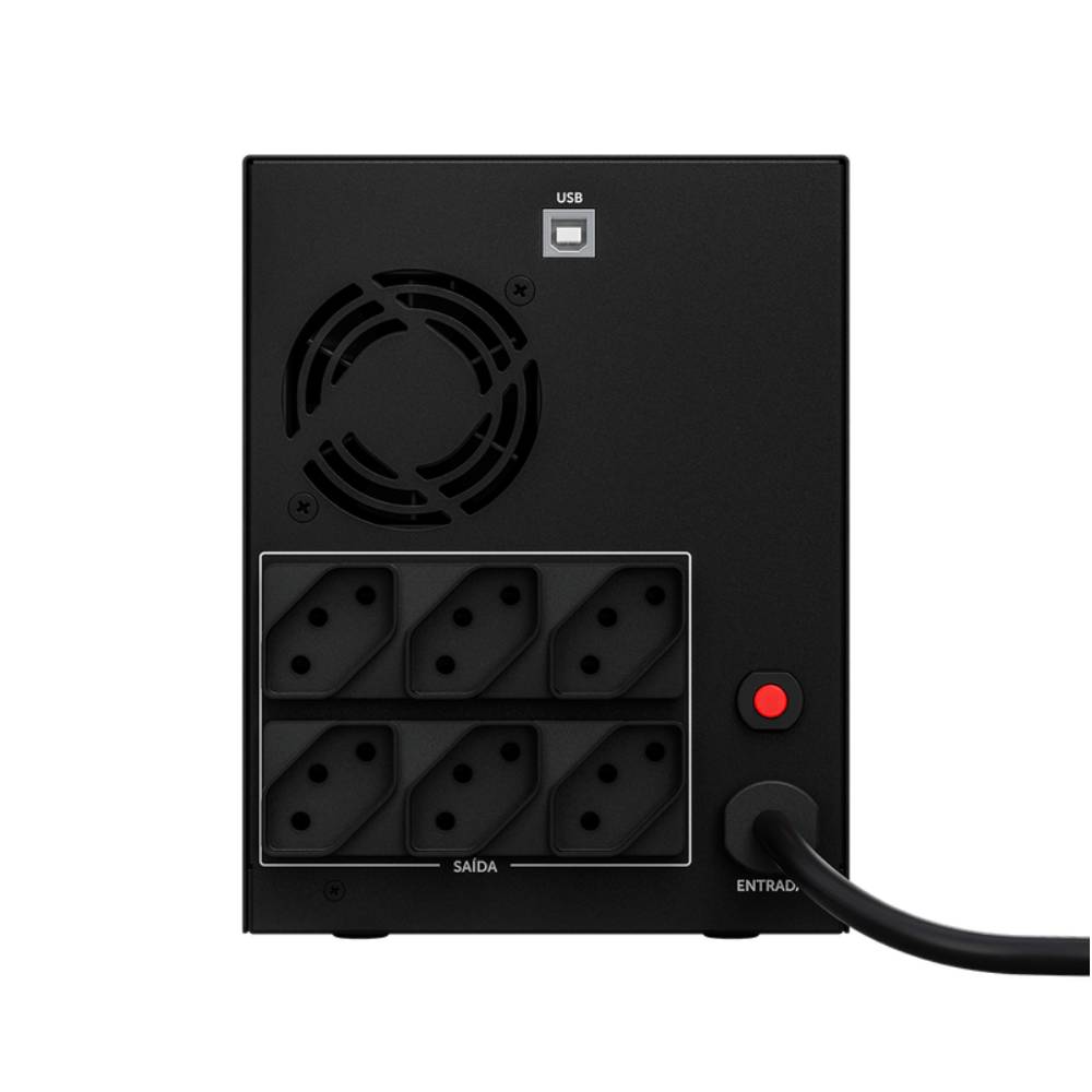 Nobreak Intelbras Gamer Ultimate LED RGB 1000VA 700W Bivolt