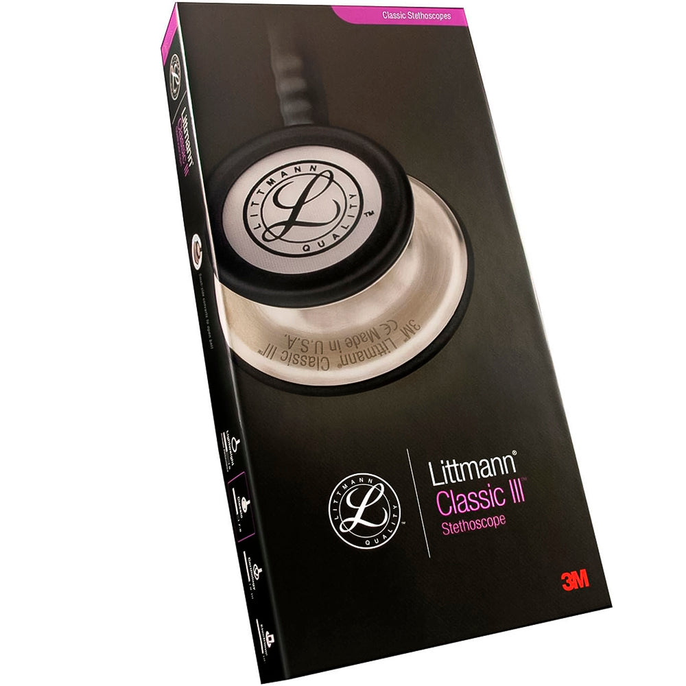 Estetoscópio Littmann 3M Classic III 5803 - Black Edition