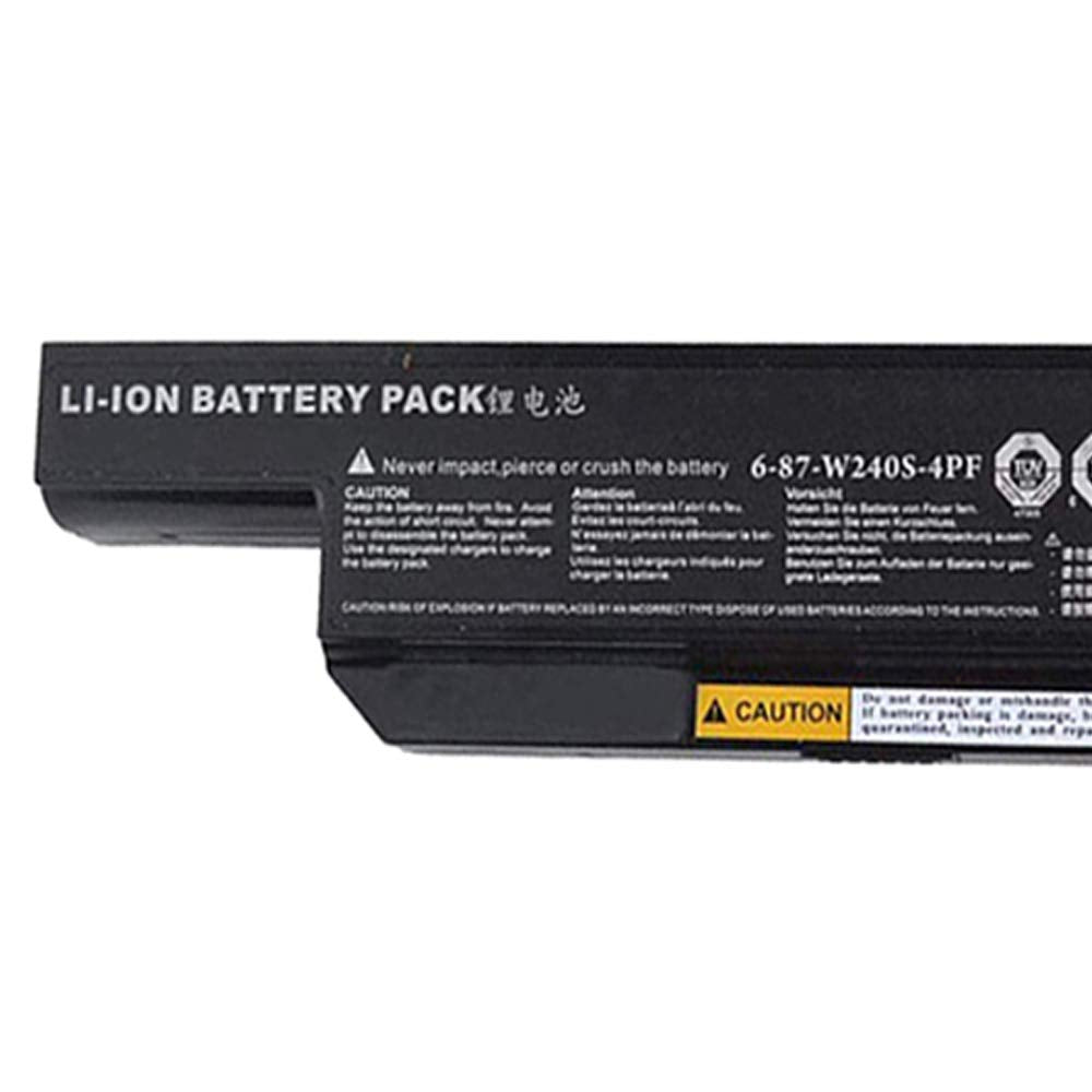 Bateria Notebook Compatível Positivo Pat. Number 6-87-W240S-4PF - 4400mAh 6 Células  (USD)