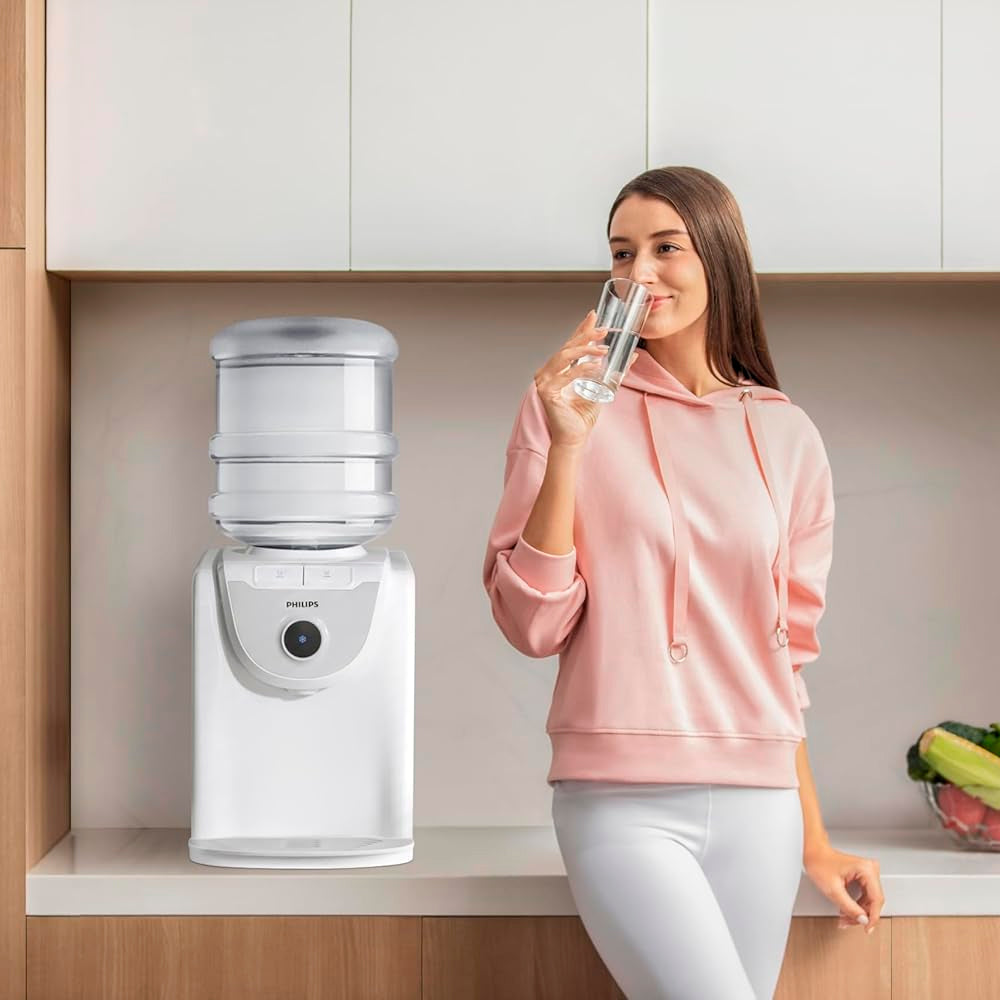 Bebedouro Para Galão de Água, Gelada, Fria e Natural, Com Resfriamento Por Compressor 220V, Phillips ADD4923H, 220V