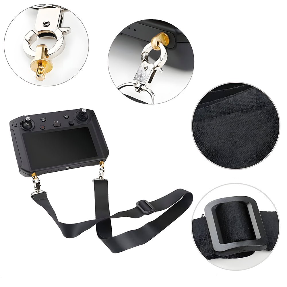 Alça Cordão de Pescoço, Para Controle Drone Mini 3 Pro, Mavic 3 Pro, Air 3, Mini 4 Pro, Preto