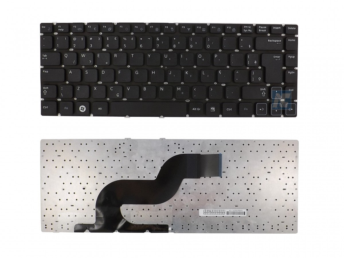 Teclado Notebook Com Moldura Samsung RV411