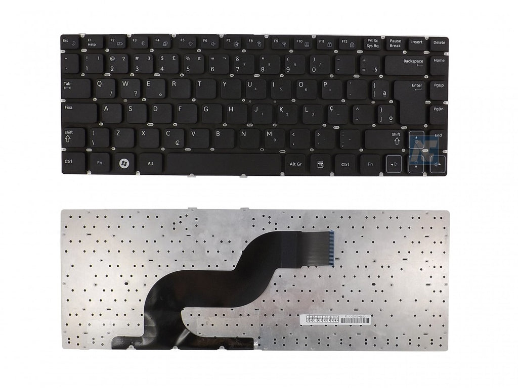 Teclado Notebook Com Moldura Samsung RV411
