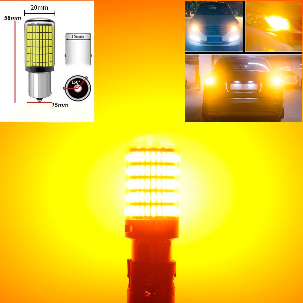 Kit Lâmpada LED CANbus, Para Farol de Carro, Soquete 7440, Amarelo, ASLENT