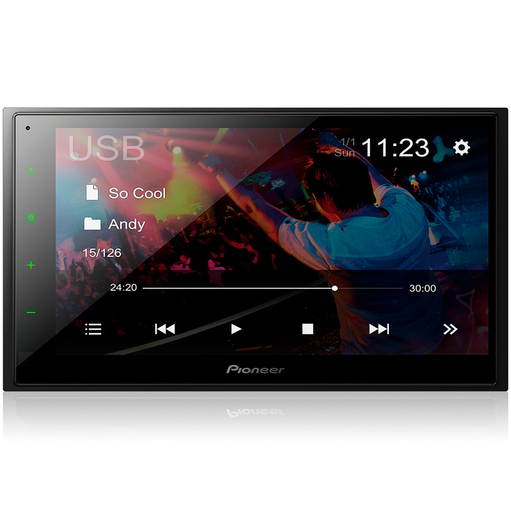 Central Multimídia Pioneer DMH-A348BT, Bluetooth Espelhamento Android e iOS