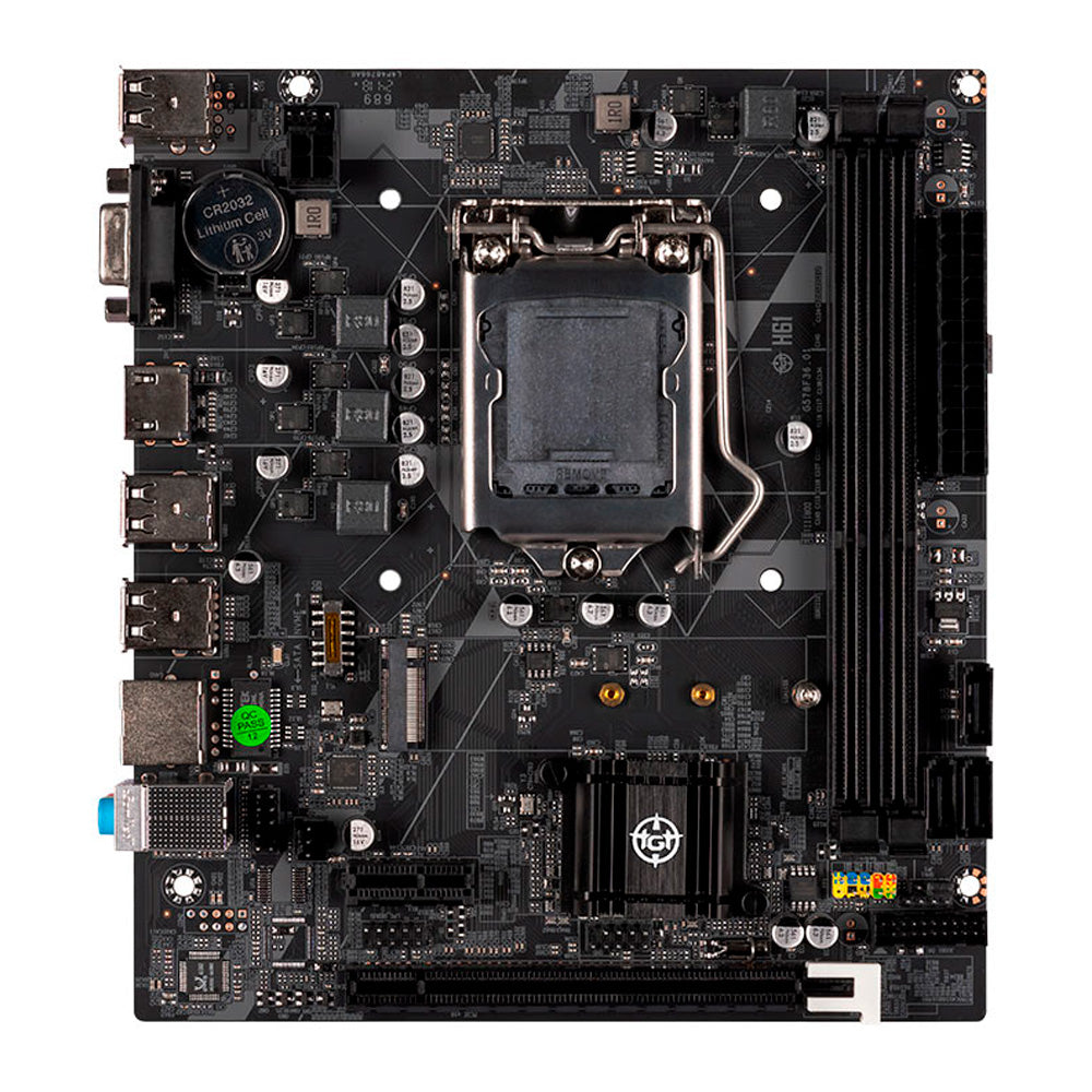 Computador Core i5 3450, Memoria RAM 8GB, SSD 240GB, Rede Gigabit, Suporte M.2, Gab TGT-B110-PR01, Windows 10