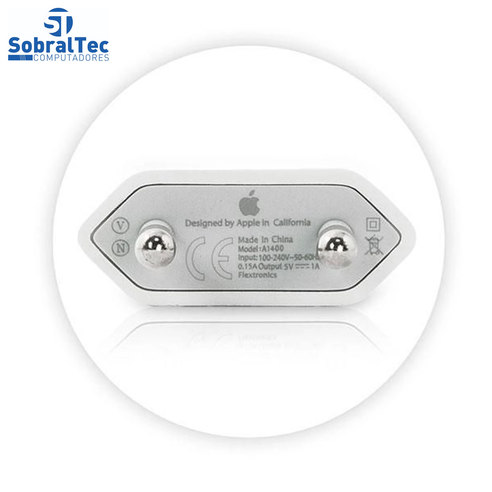 Carregador Iphone Sem Cabo 5V 1a 5W -Branco - MD813ZM