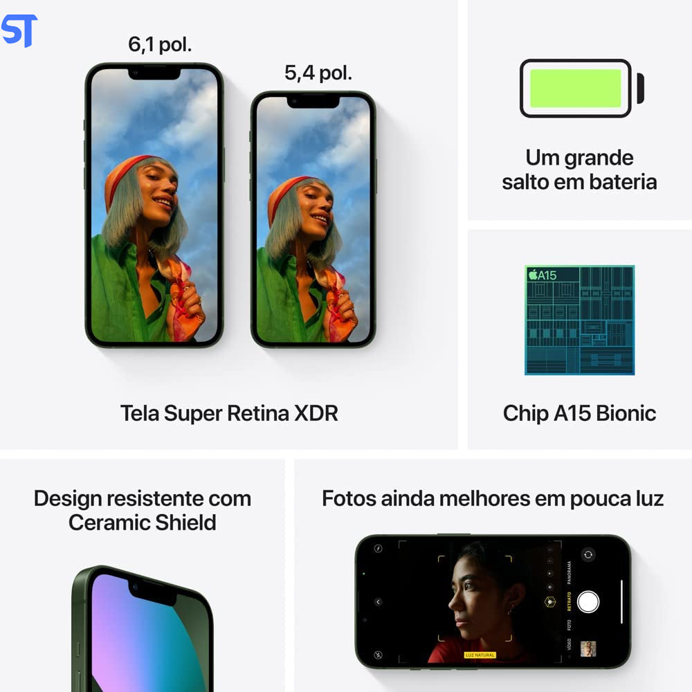Apple iPhone 13 (128 GB) - Verde