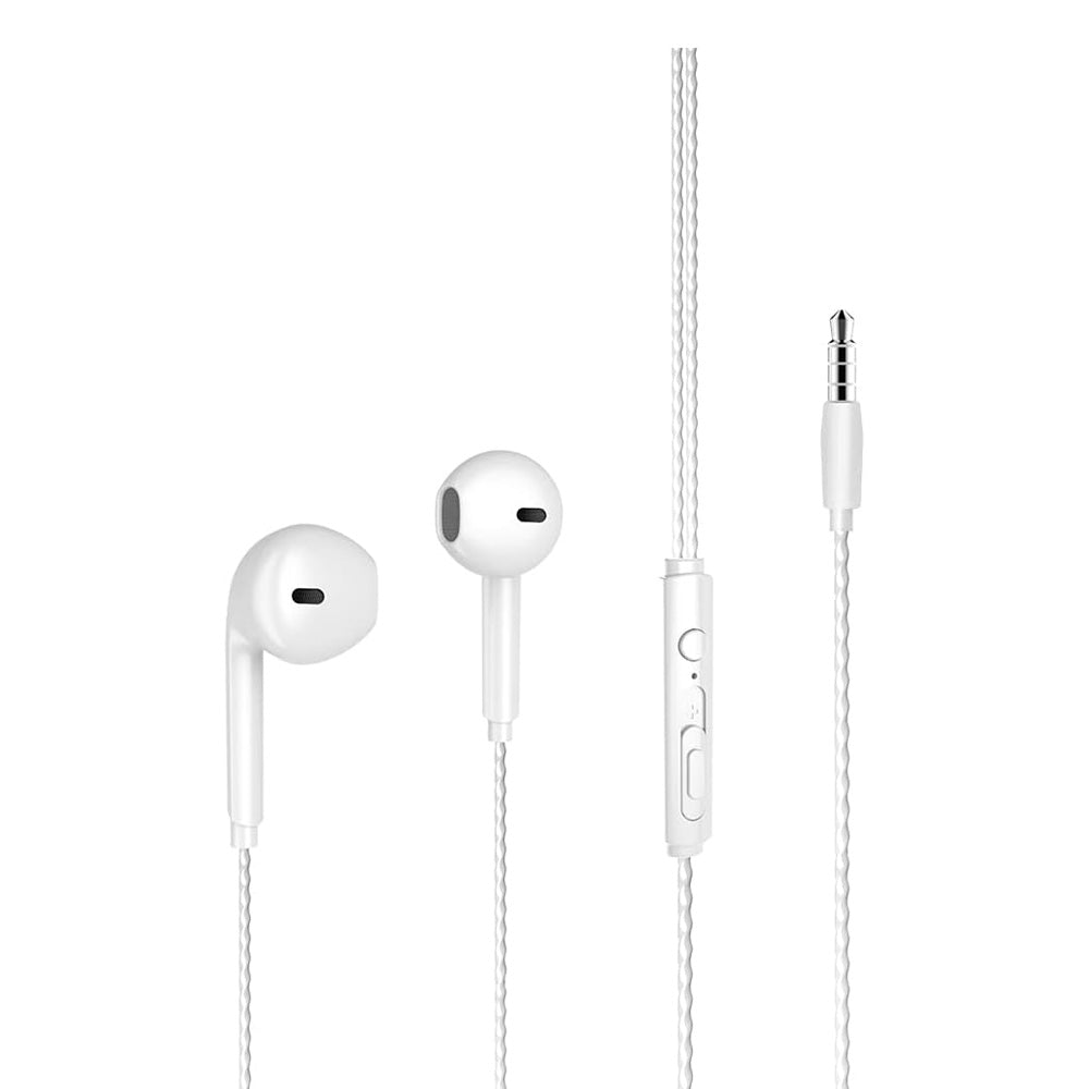 Fone De Ouvido Intra Auricular Eh104 Lecoo Branco