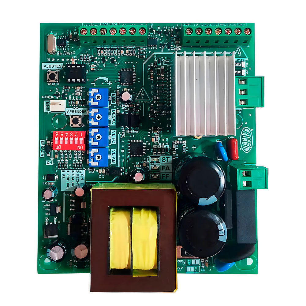 Motor de Portão Rossi DZ NANO 36 NITRO 127V/220V, Suporta Portão de Até 650KG, Abertura em Até 3 Segundos