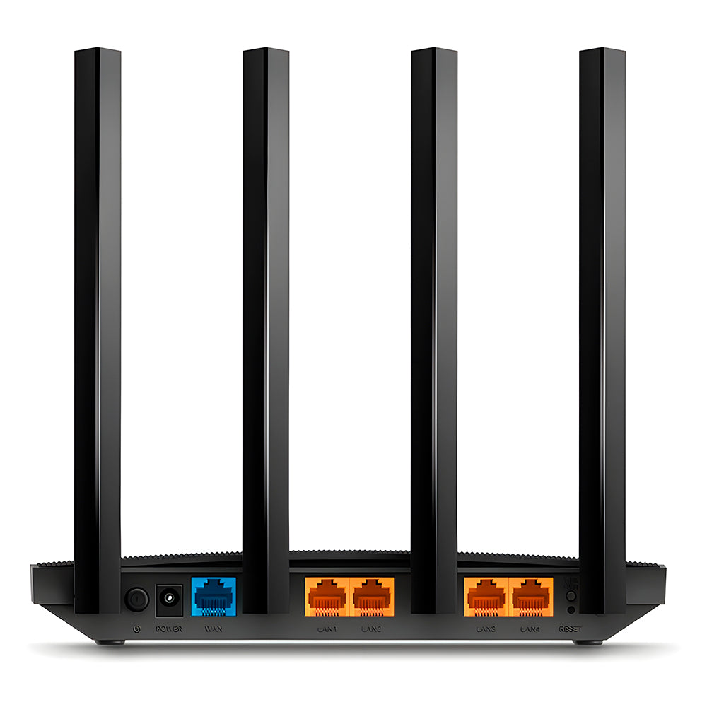 Roteador Wiireless Wi-Fi  Mesh TP Link Archer C6 Full Gigabit MU-MIMO 5GHz,  Dual-Band AC1300, Com 4 Antenas