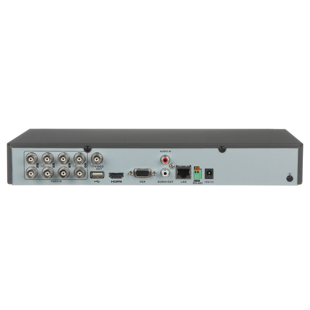 DVR Gravador Digital Hikvision 8 Canais AcuSense 3K iDS-7208HQHI-M1/FA Reconhecimento Facial