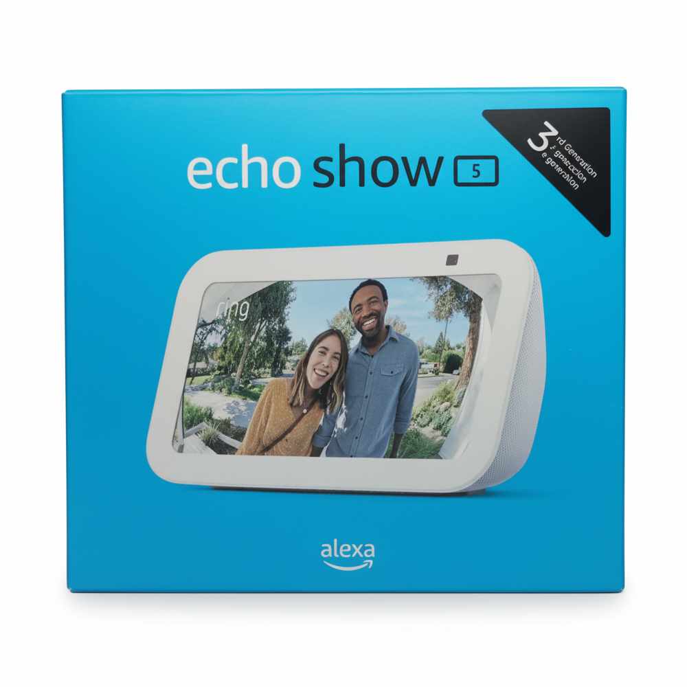 Amazon Echo Show 5 - 3ª Geração Smart Display 5.5" Alexa, Câmera 2MP, Wi-Fi - Branco