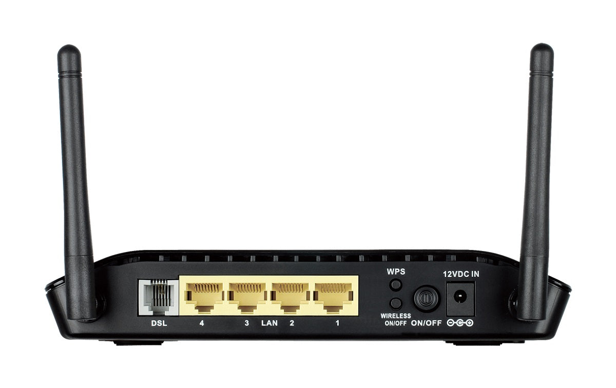 Roteador Wireless 300 Mbps D-Link ADSL MBPS 2740E  C/2A