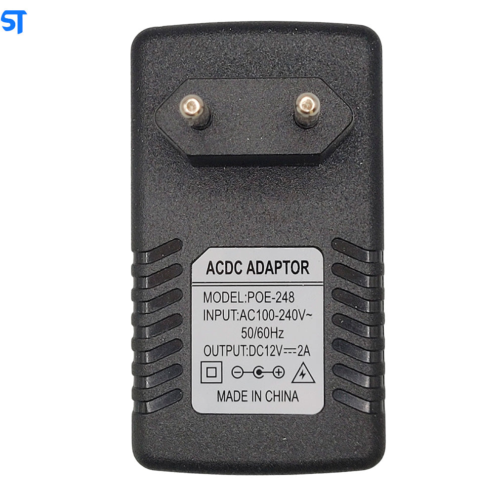 Fonte Injetor POE Ethernet CCTV 12V 2A