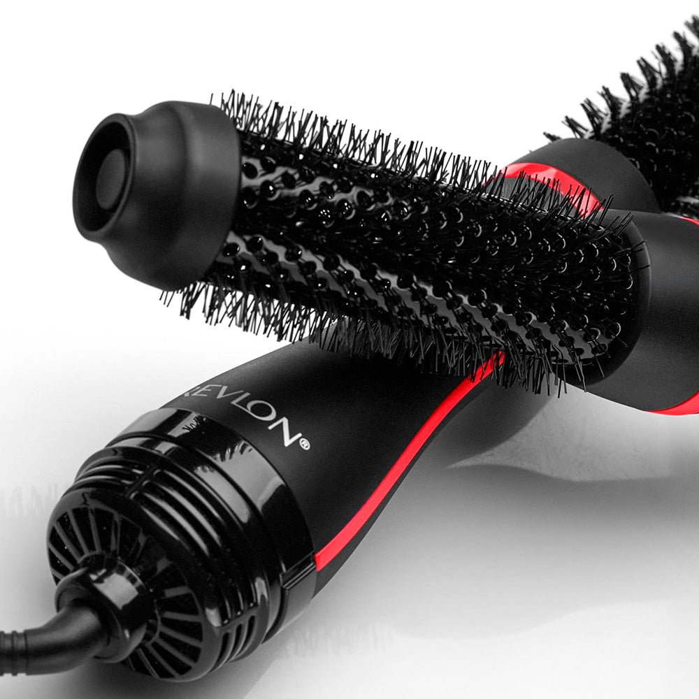 Escova Secadora Alisadora Root Booster Revlon, 220V - Preto