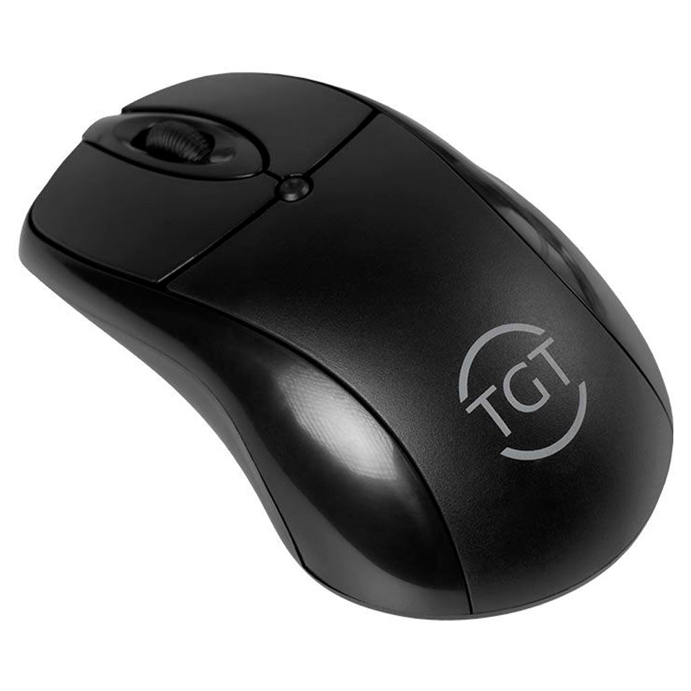 Kit Teclado e Mouse Office TGT GR100 V3, ABNT2, 1000DPI, Preto, TGT-GR100-BK03