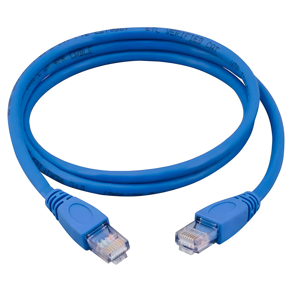 Cabo de Rede CAT5e, 1.5 Metros, Patch Cord Azul, PC-ETHU15BL - PlusCable