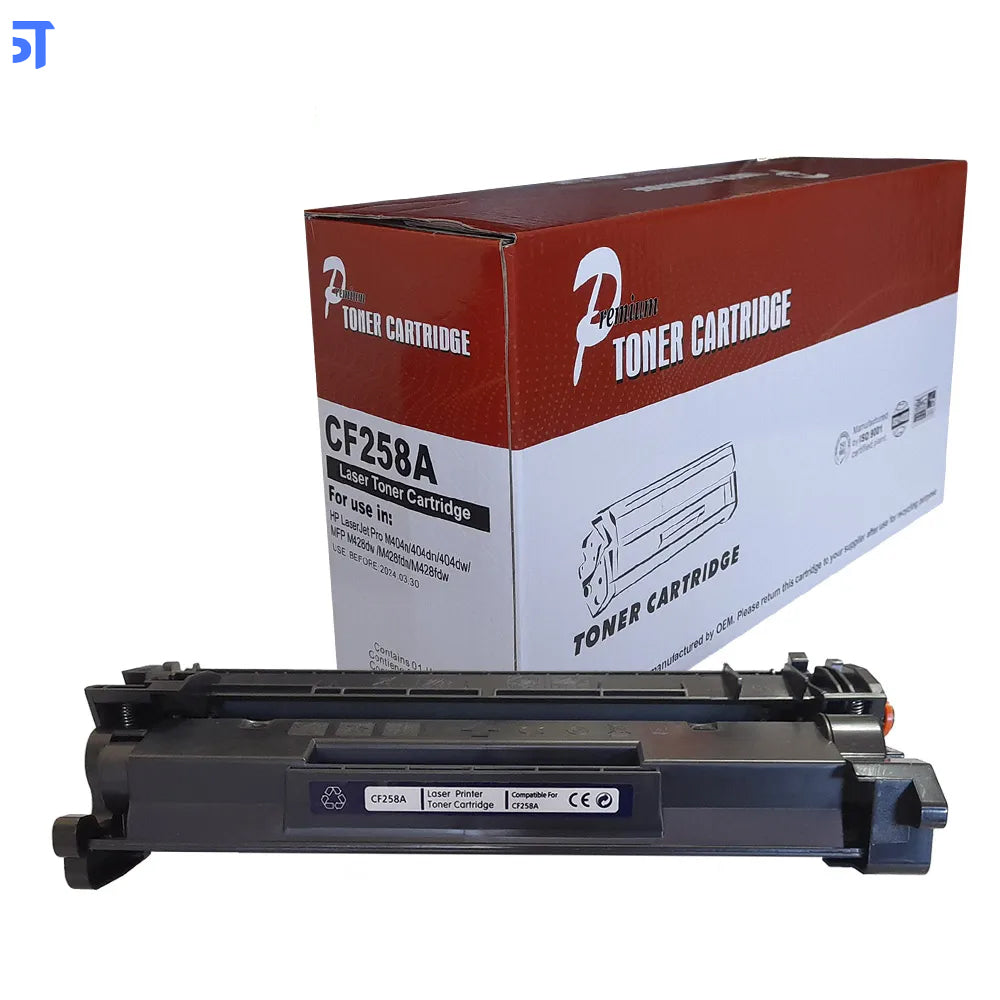 Toner Compatível  HP CF258A Com CHIP Para HP M428FDW M404DW M428DW M404N