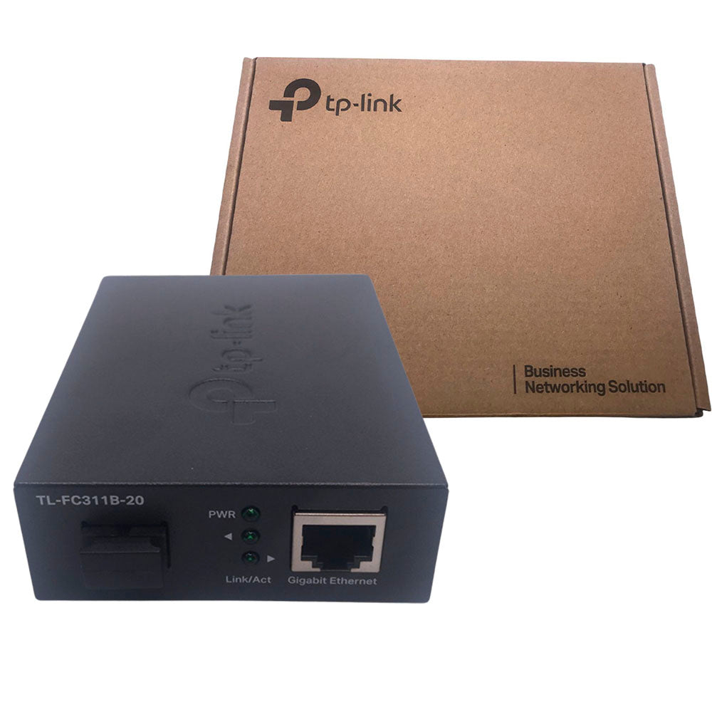 Conversor De Mídia TP-Link TL-FC311B-20 WDM Gigabit