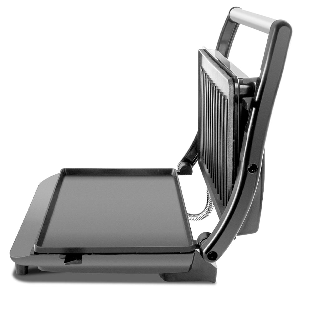 Sanduicheira Britânia Press Chapa Ondulada, GRILL PRESS 127v, Lisa BGR27I 850W - Preto/Inox