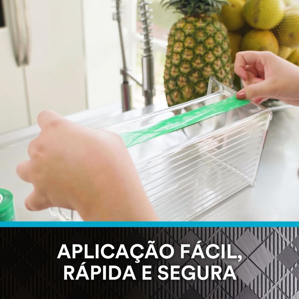 Fita Dupla Face Fixa Forte 3M 19MM X 2M, Suporta até 800 Gramas