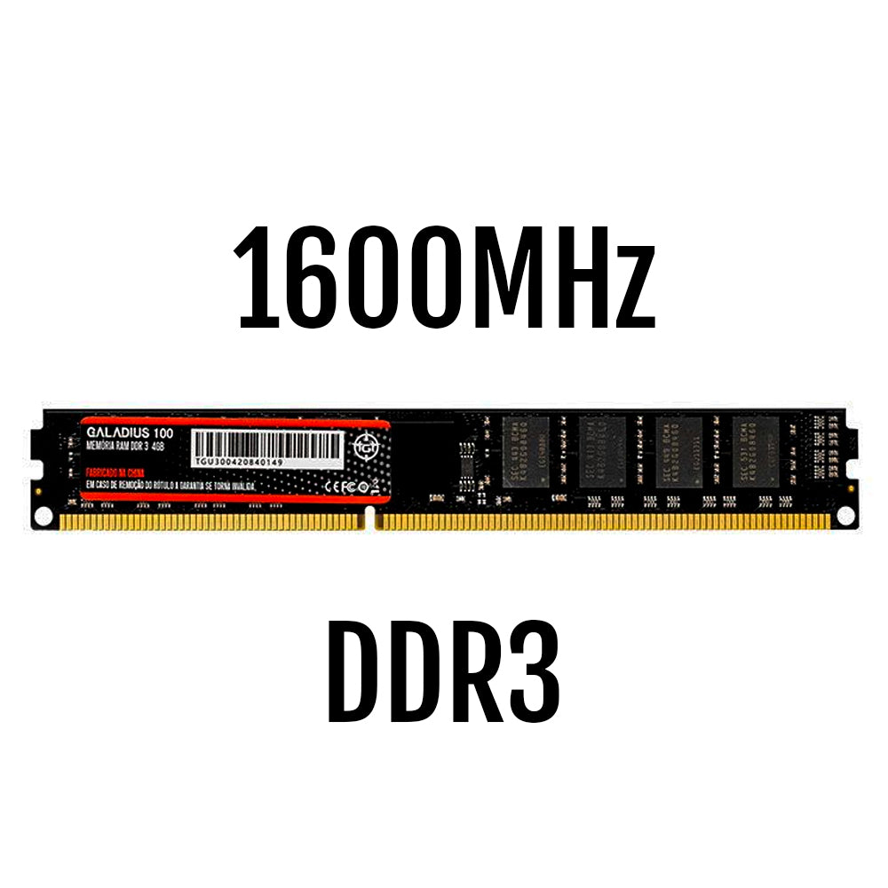 Memoria Ram Desktop 4GB TGT Galadius 100, 4GB (1x4GB), DDR3, 1600MHz, C11, TGT-GLD100-4GB
