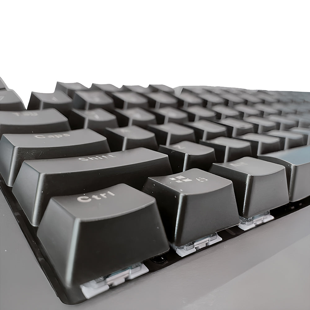 Teclado Gamer Mecânico, Anti-Ghosting, Switch Azul, Com ILuminação LED, KP-TM005, Knup