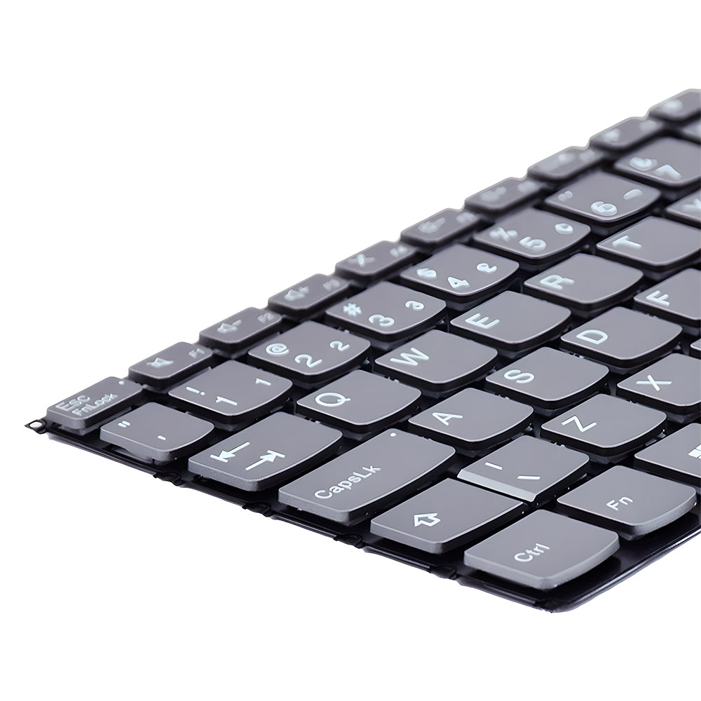 Teclado Para Notebook Compatível Com Lenovo Ideapad 3-15itl6 Cinza, BR-ABNT2 - Sem Moldura
