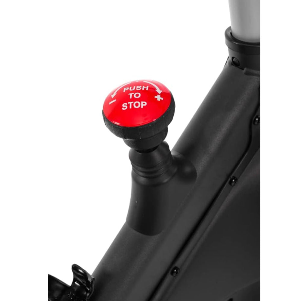 Bicicleta Ergométrica Para Spinning Mecânica 8kg Odin Fit Pace 3000, Cor Preto/Vermelho