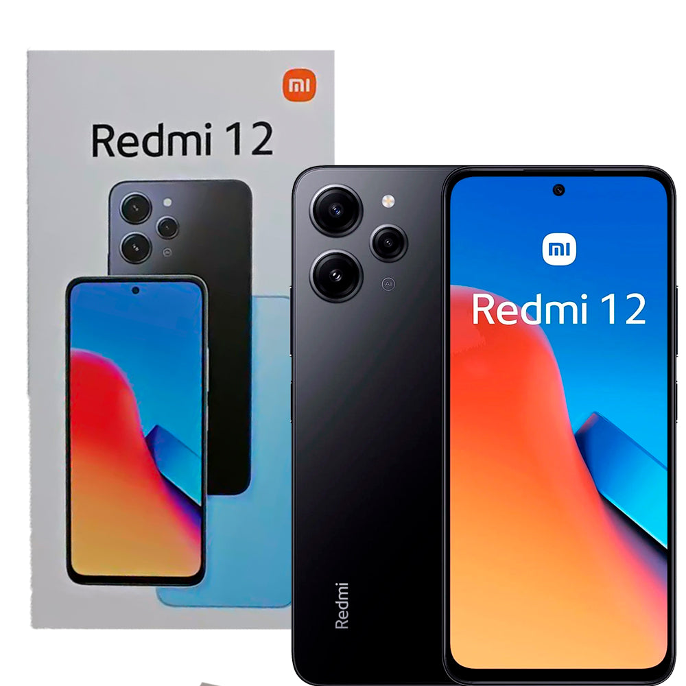 Smartphone Xiaomi Redmi 12 4G, 256GB - 8GB Ram (Versao Global) (Midnight Black)