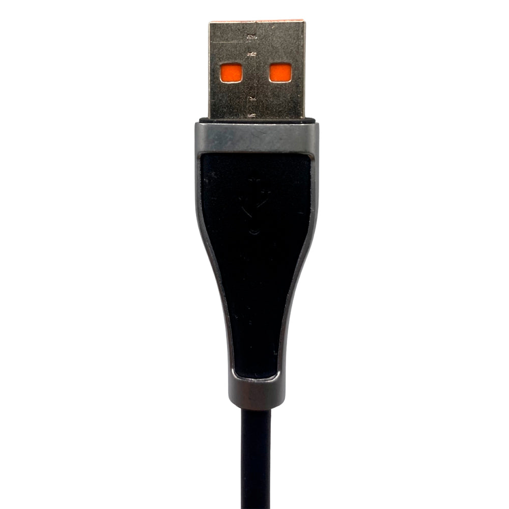 Cabo USB Para Lightning, Carga e Dados, Super Rápido, 4.8A, Acabamento em Silicone, HB05-2, H'Maston, Preto