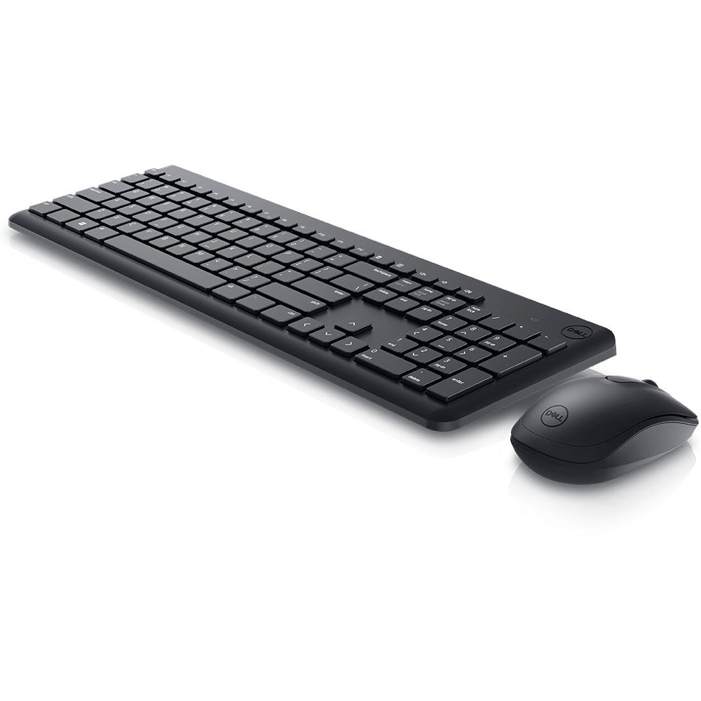 Teclado e Mouse Sem Fio Dell KM3322W, USB, ABNT2, Preto - 580-BBBB