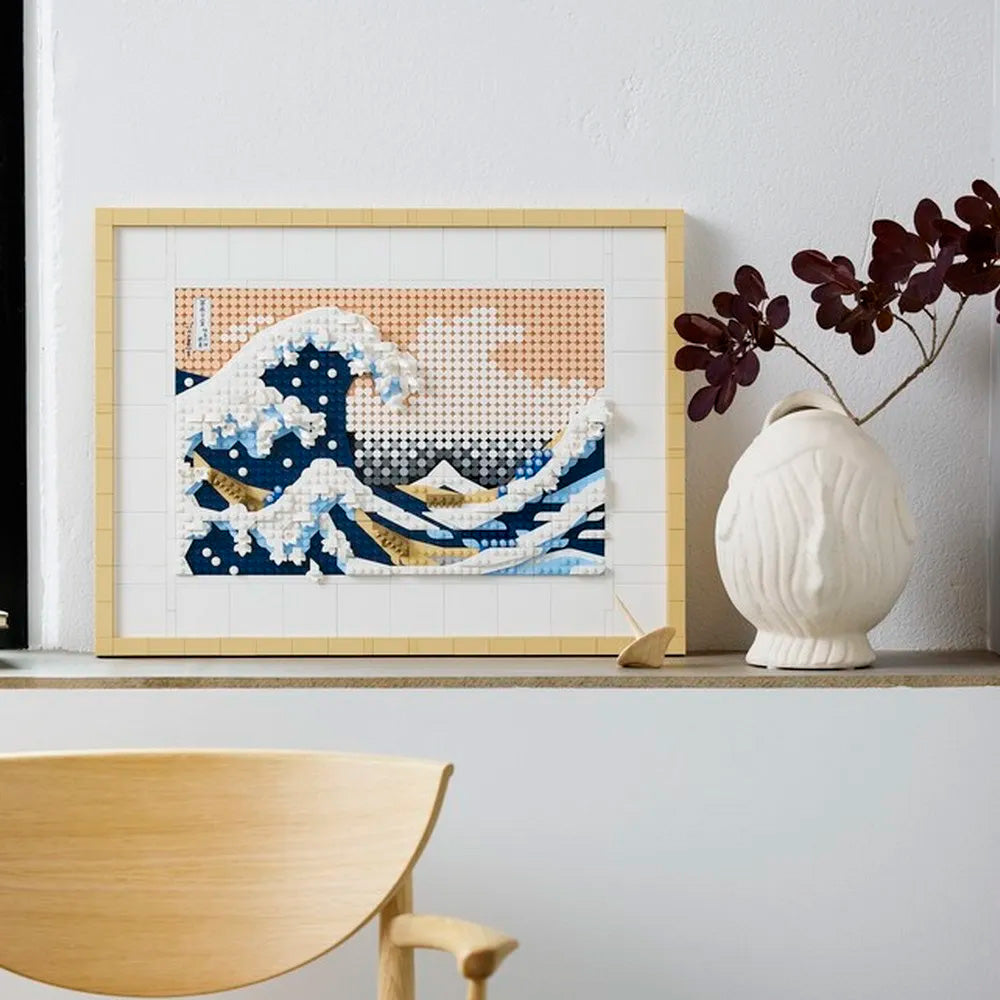 LEGO Art Hokusai A Grande Onda 31208 Com 1.810 Peças, Kit de Construção