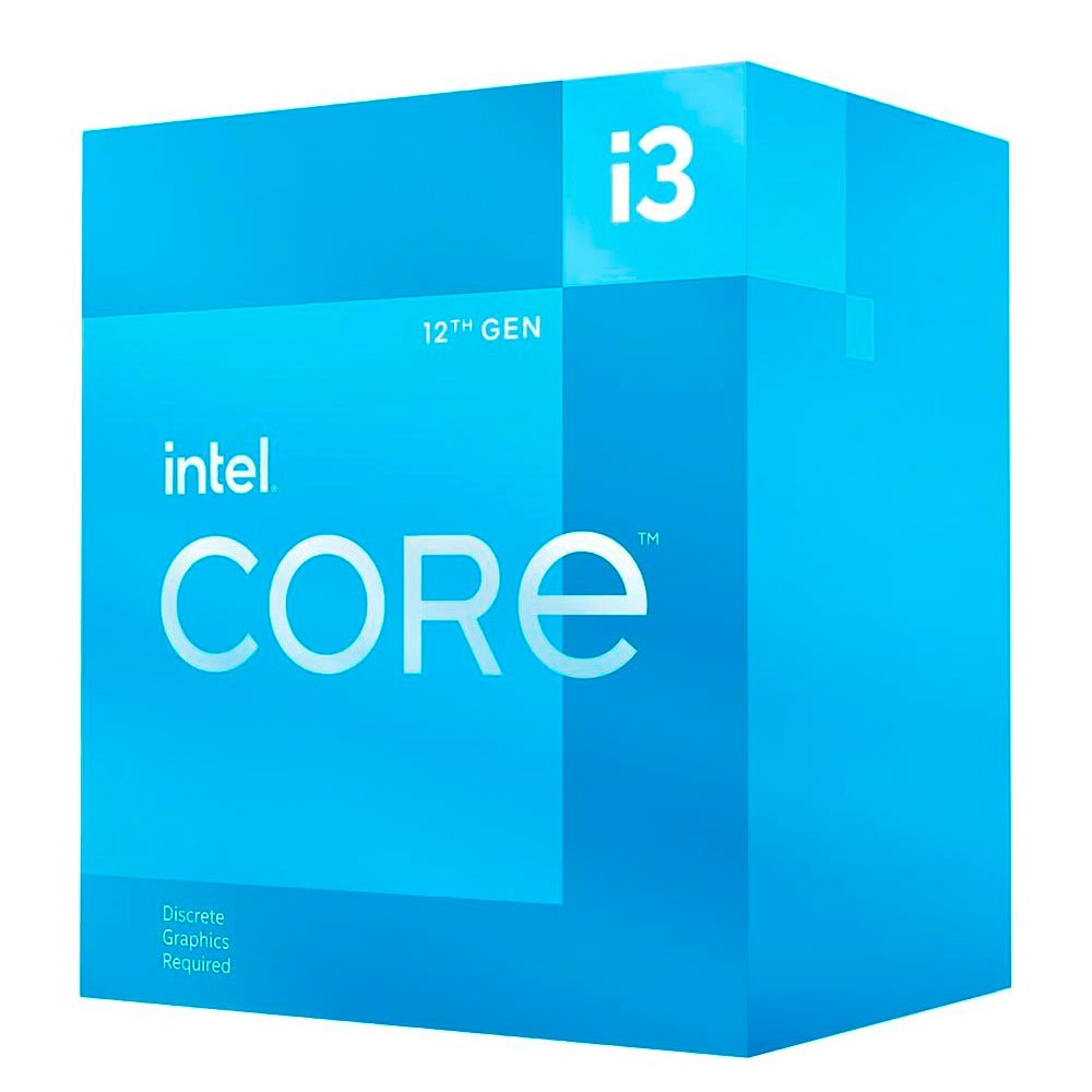 Processador Intel Core i3-12100F, 3.30GHz (Turbo 4.30GHz), 4 Núcleos, 12MB Cache, TDP 58W, LGA 1700, 12ª Geração, Box