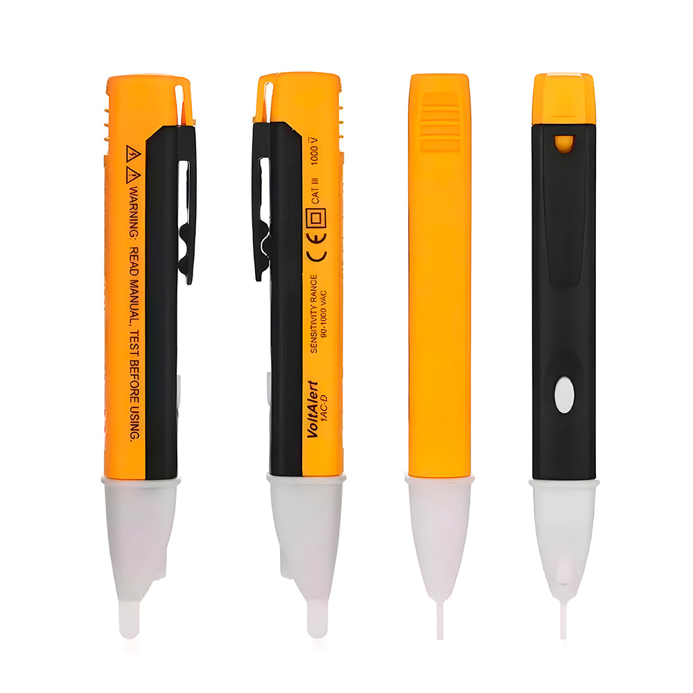 Caneta Detectora de Tensão Com Luz, Alerta Sonoro e Lanterna LED 90v a 1000v Com Pilhas IT-BLUE - LE-1941