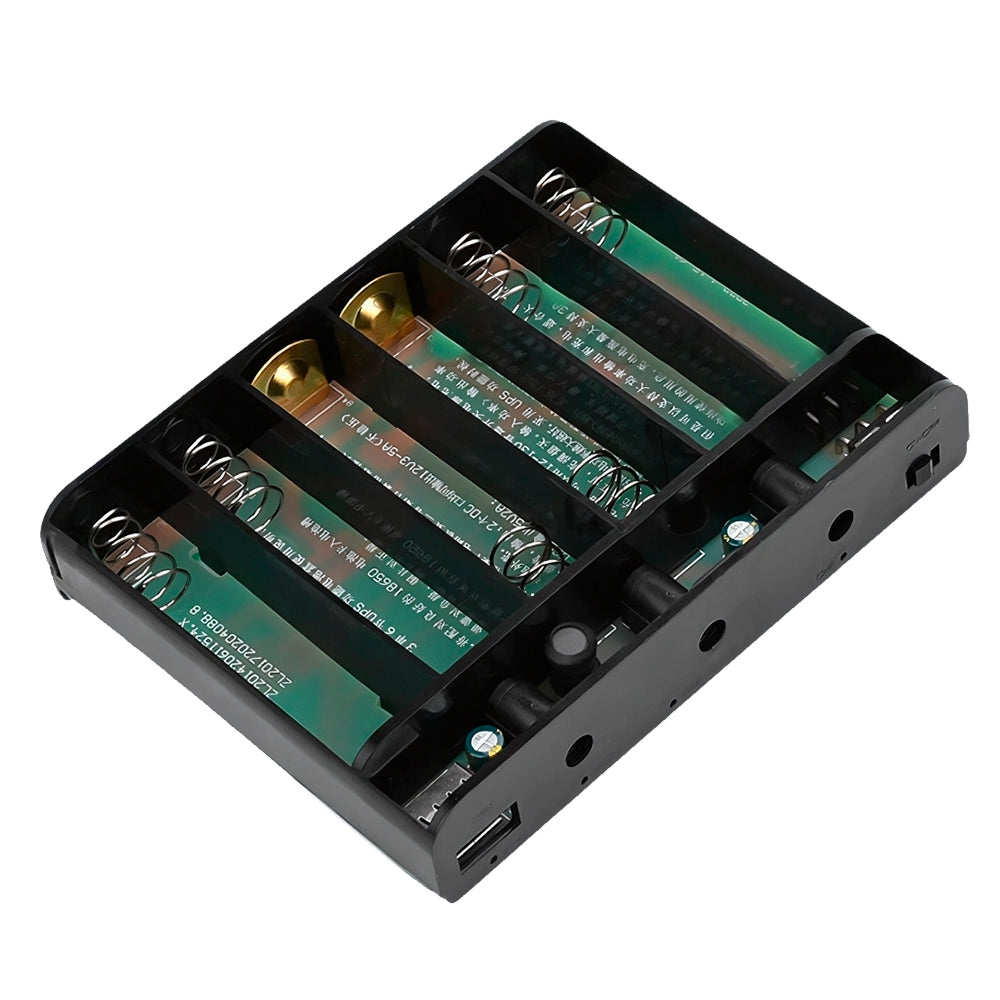 Mini Nobreak, Fonte UPS Portátil, 5V/9V/12V, 60W, Bateria de Backup Para Câmera e Roteador Wi-Fi, Bateria 18650
