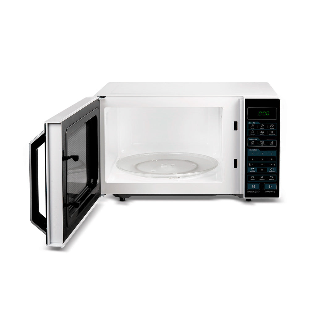 Forno Micro-Ondas 35L Midea MXSA35P2, SmartPlate, 220V, 1000W, Função Eco, Branco/Preto