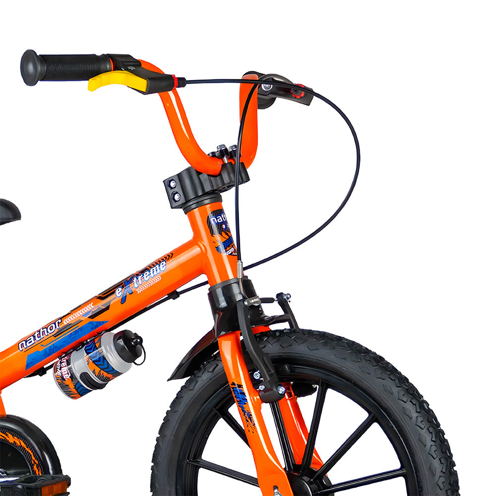 Bicicleta Infantil Masculinho Nathor Aro 16 Extreme - Laranja