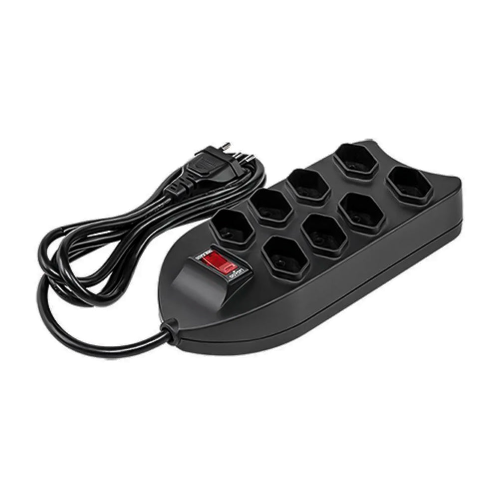 Filtro De Linha 8 Tomadas Protetor Epe 1008+ Intelbras 1,5m Preto