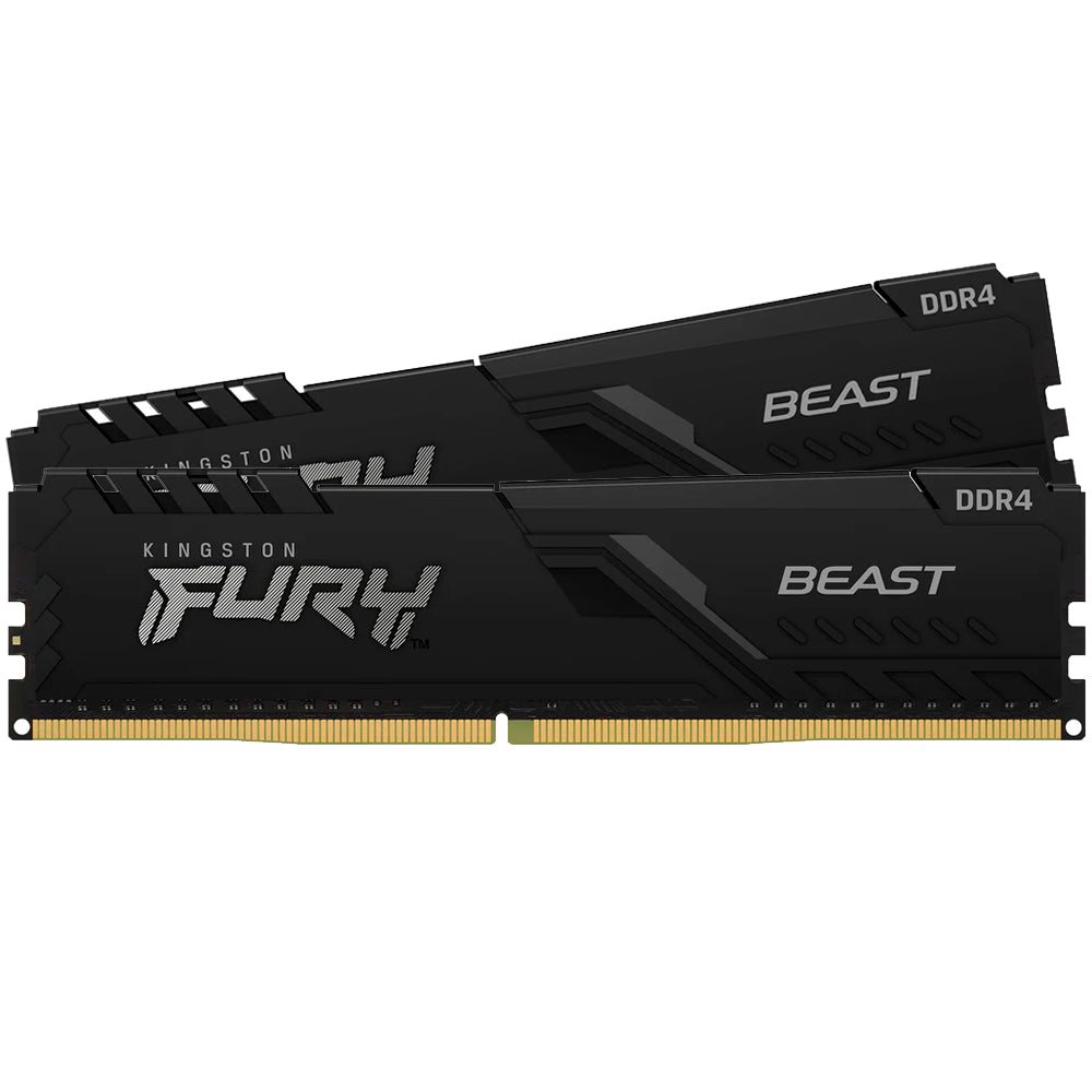 Memória Ram Desktop 16GB Kingston Fury Beast 2666MHz DDR4 KF426C16BB/16