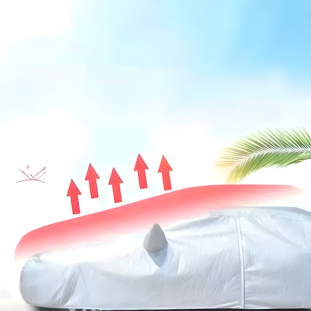 Capa de Proteção Extra Grande Para Carros, Proteção Contra Poeira, Sol, Chuva e Raios UV