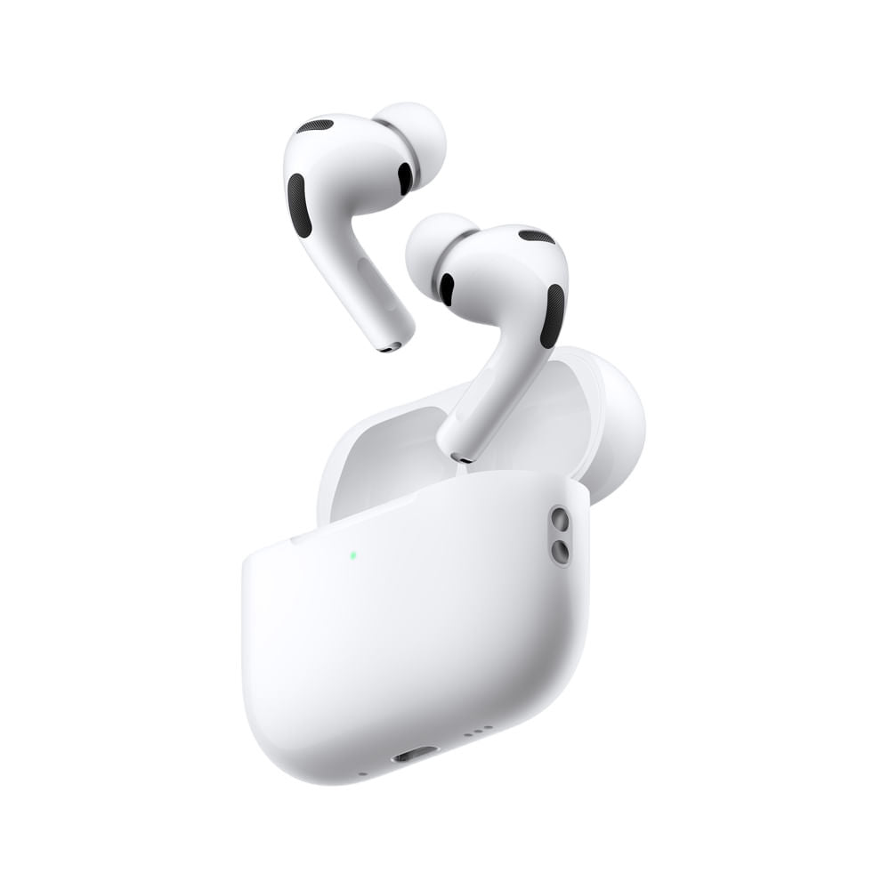 AirPods Pro 3 Apple, Cancelamento Ativo, Ruído 2x Melhor H3 Chip, 5 Tamanhos Tips, Estojo MagSafe USB-C, 8h Bateria