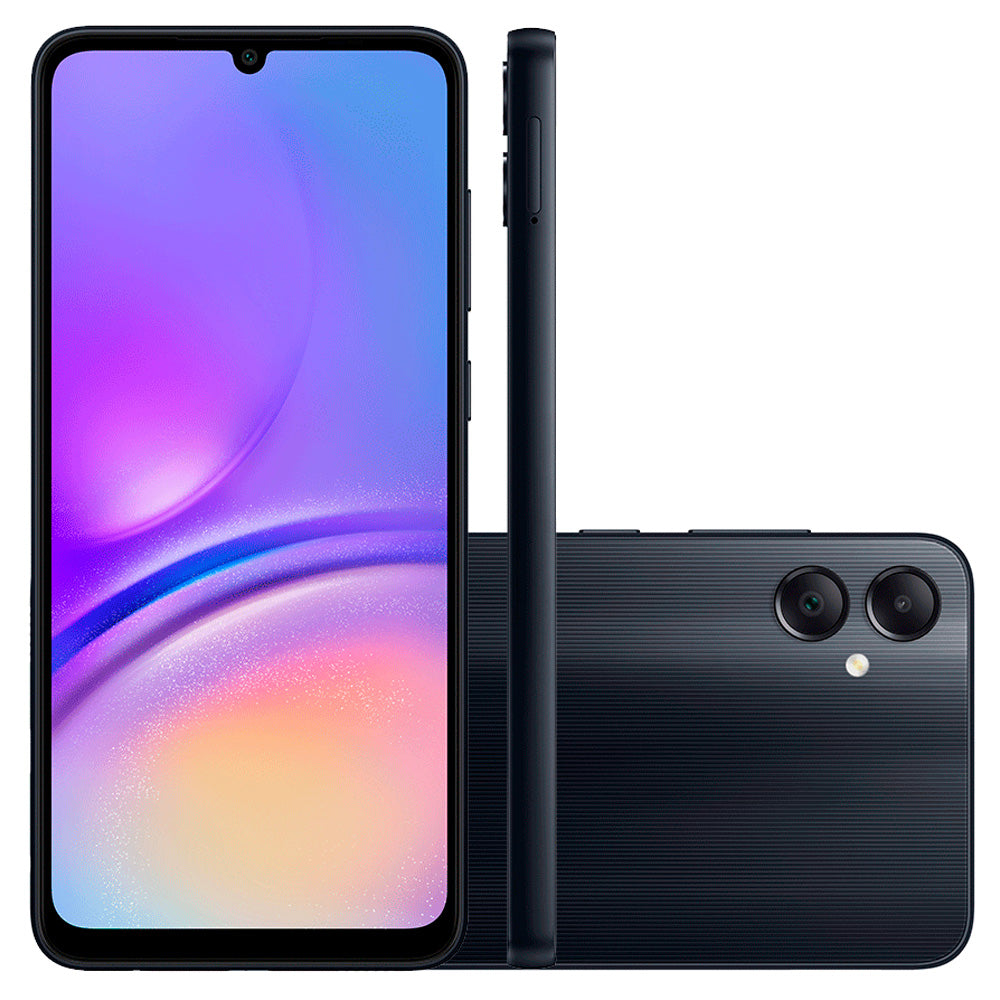 Smartphone Samsung Galaxy A05 128GB/4GB RAM, Tela 6,7" - Preto