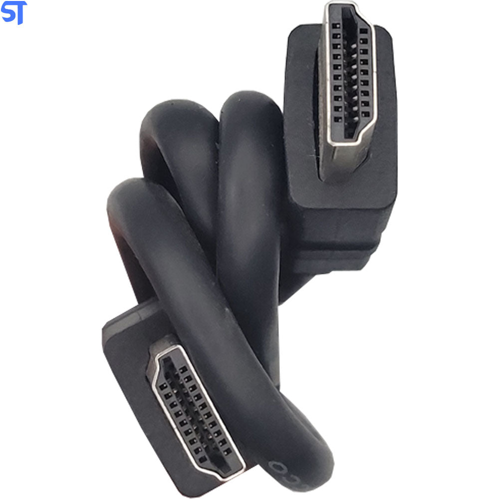 Cabo HDMI 1 Metro Reforçado Macho x Macho Dual Comp